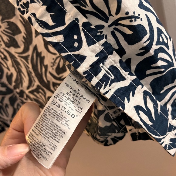 Gap denim boys tropical shirt size 8-9y old - Picture 6 of 7